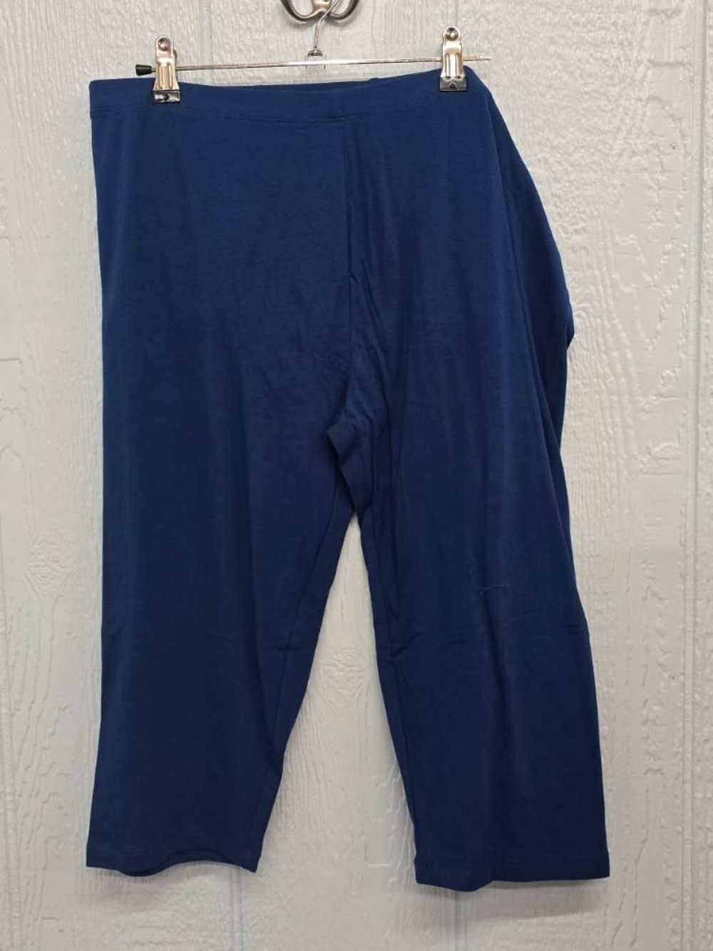 New Zenana Outfitters Blue 3X Bike Shorts. Bermuda Length
